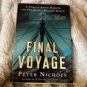 Final Voyage by Peter Nichols - Black and Gold HardCover Novel